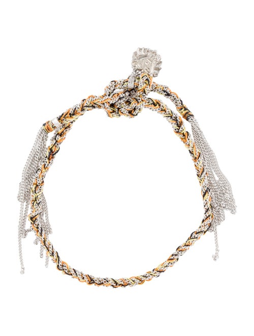 Carolina Bucci Lion Charm Lucky Wrap Bracelet