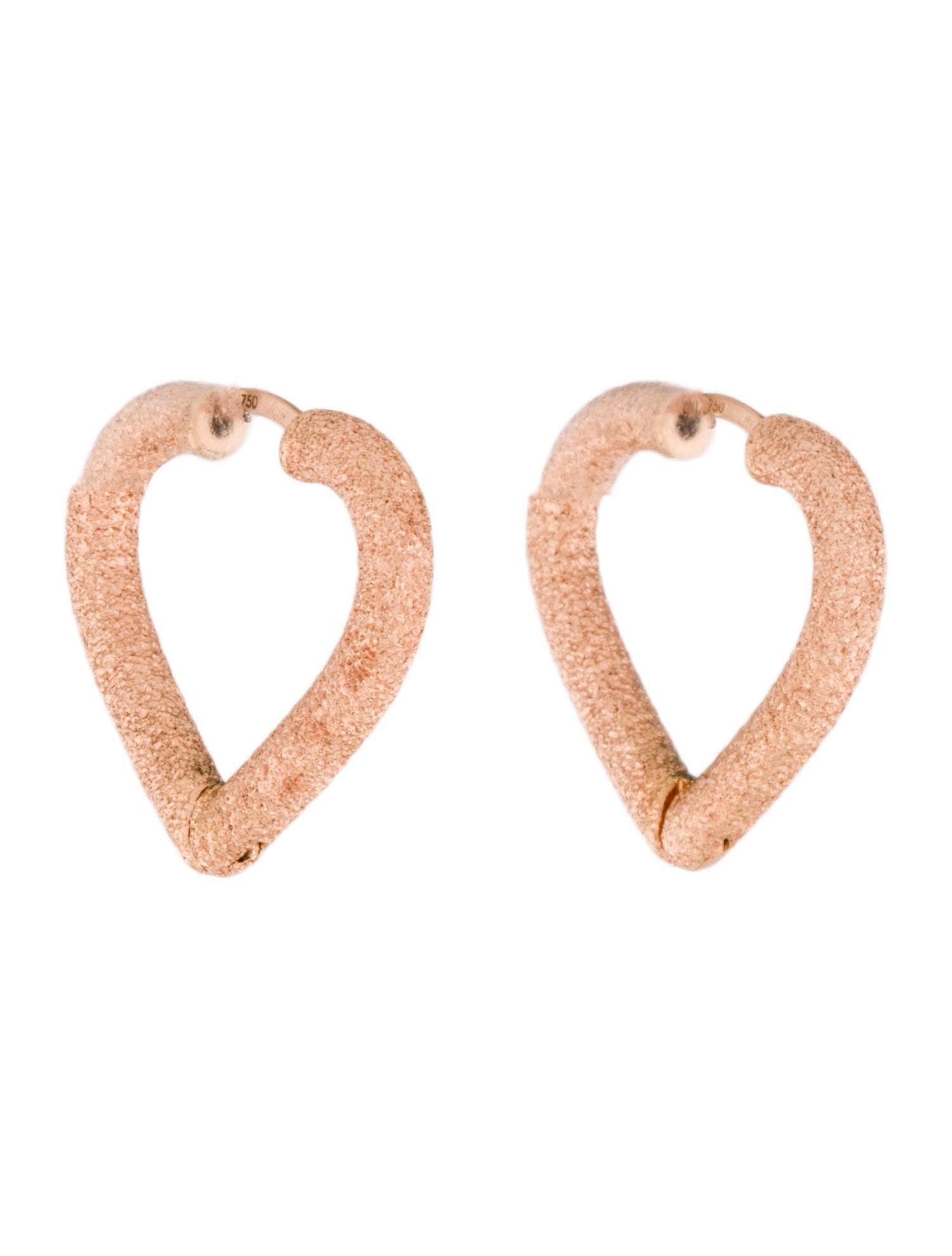 Carolina Bucci 18K Cuore Huggy Earrings
