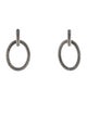 Carolina Bucci 18K Florentine Finish Oval Link Earrings
