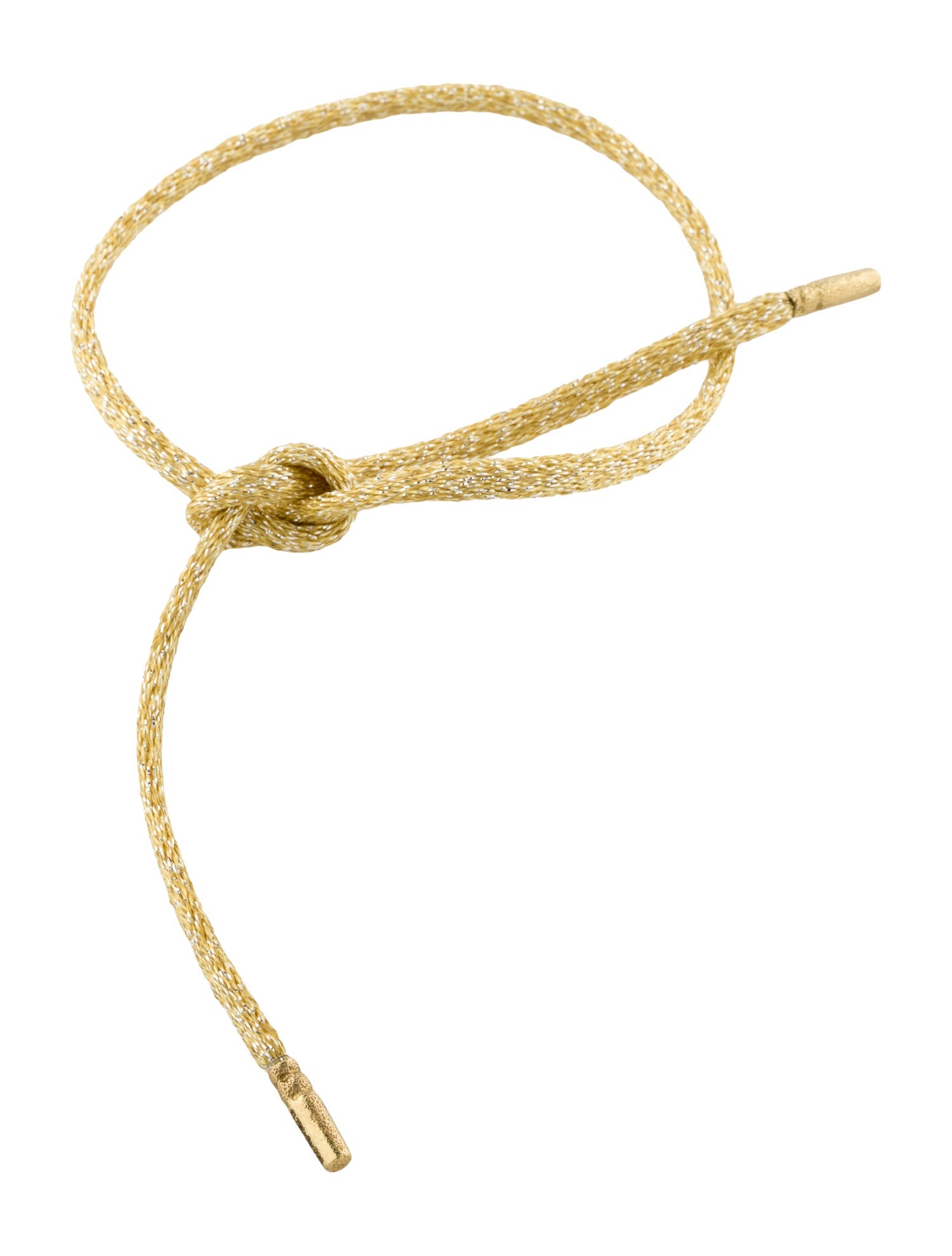 Carolina Bucci 18K Short Forte Beads Cord Bracelet