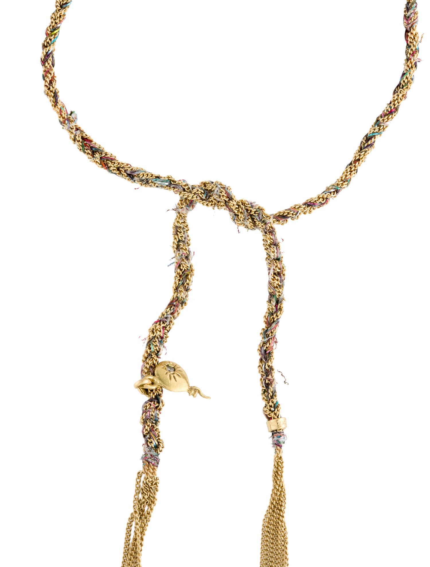 Carolina Bucci 18K Diamond Lucky Celebration Bracelet with Balloon Charm