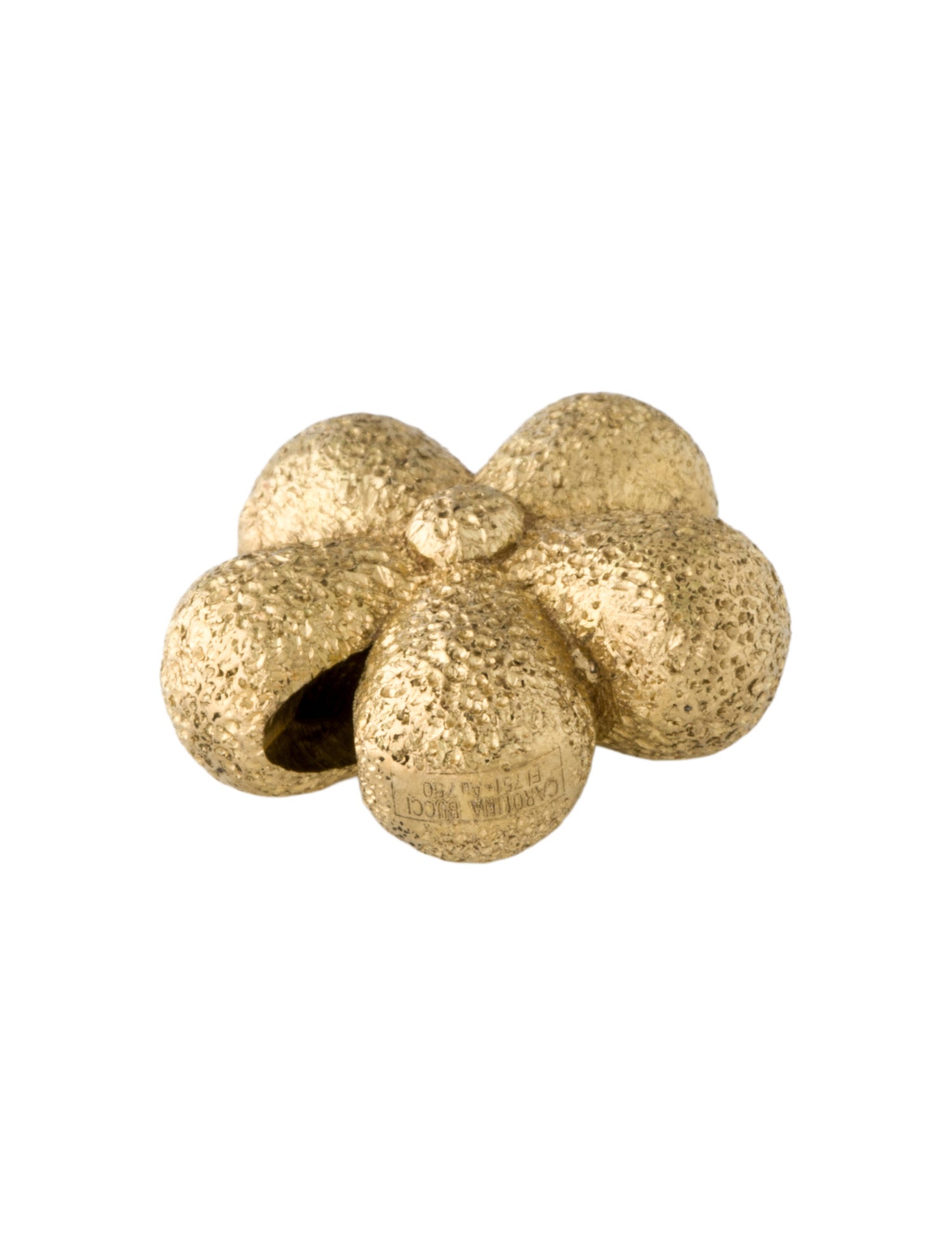 Carolina Bucci 18K Forte Got Lucky Florentine Finish Fiore Bead Charm