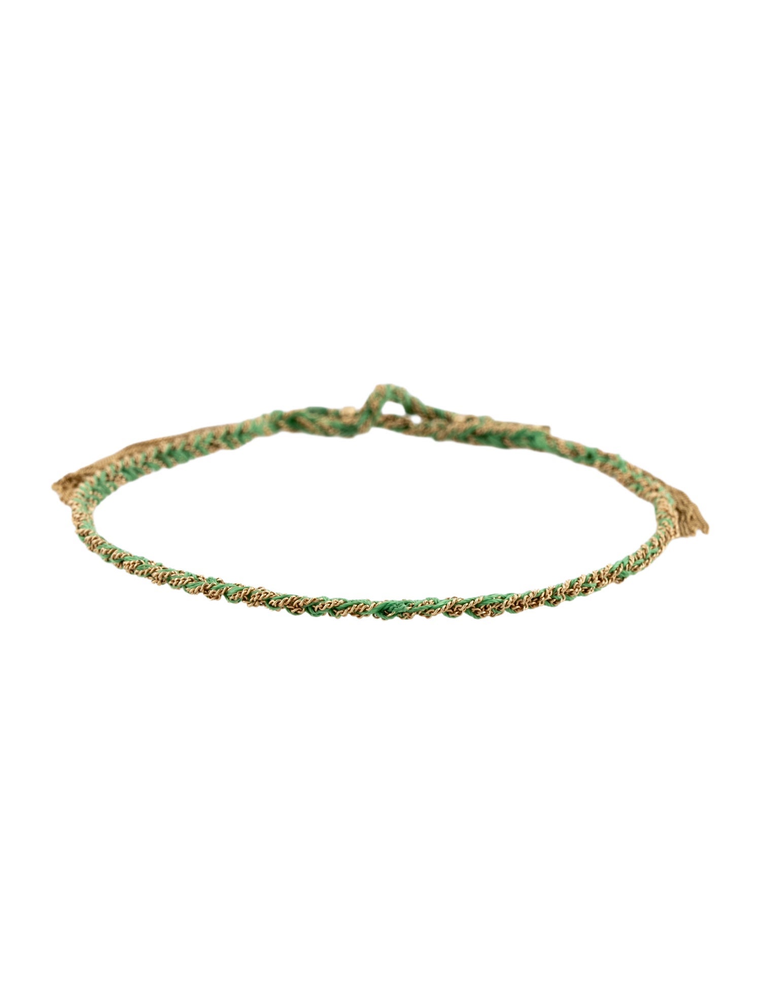 Carolina Bucci 18K Lucky Money Bracelet with Dollar-Sign Charm