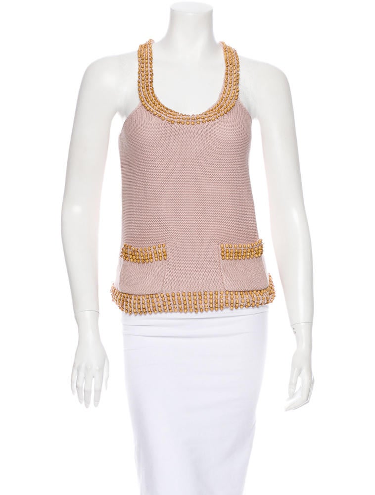 Cacharel Beaded Top