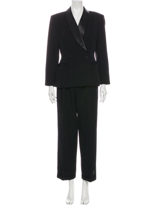 Cacharel Vintage Virgin Wool Pantsuit Wool
