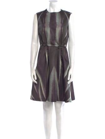 Cacharel Printed Mini Dress