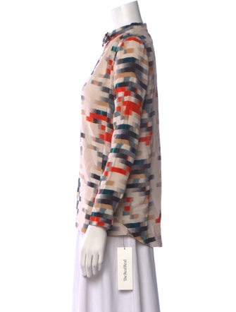 Cacharel Silk Printed Blouse