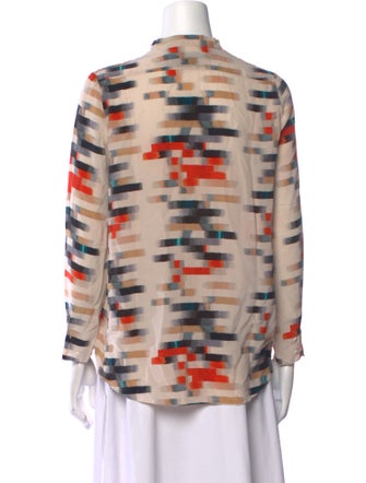 Cacharel Silk Printed Blouse