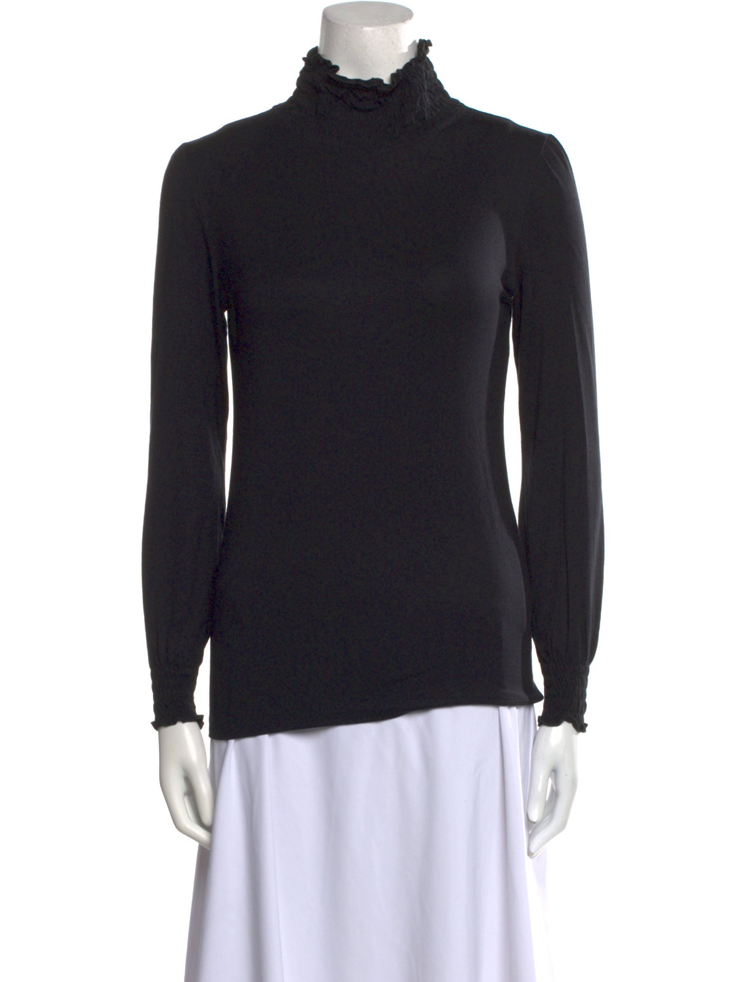 Cacharel Turtleneck Long Sleeve Top