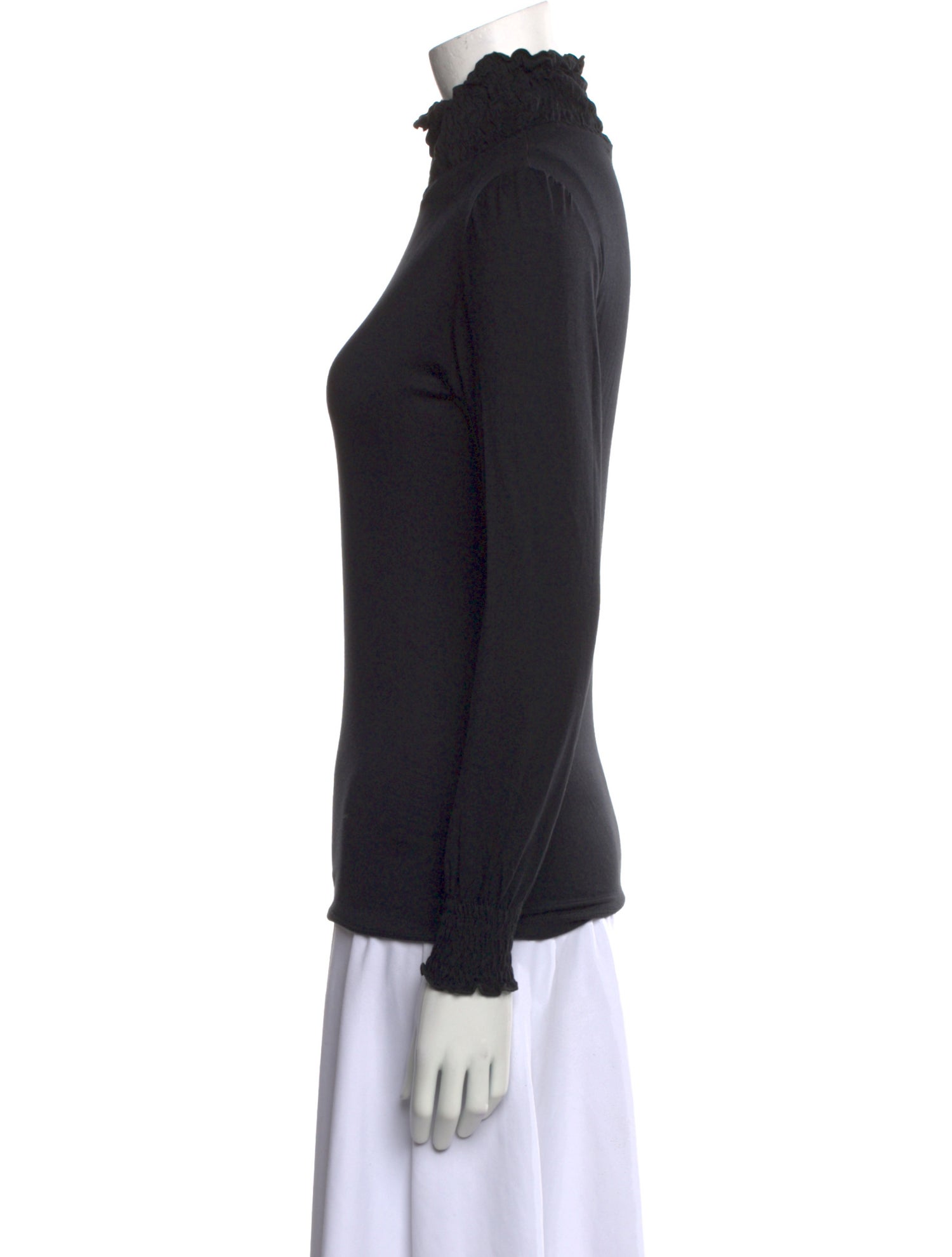 Cacharel Turtleneck Long Sleeve Top