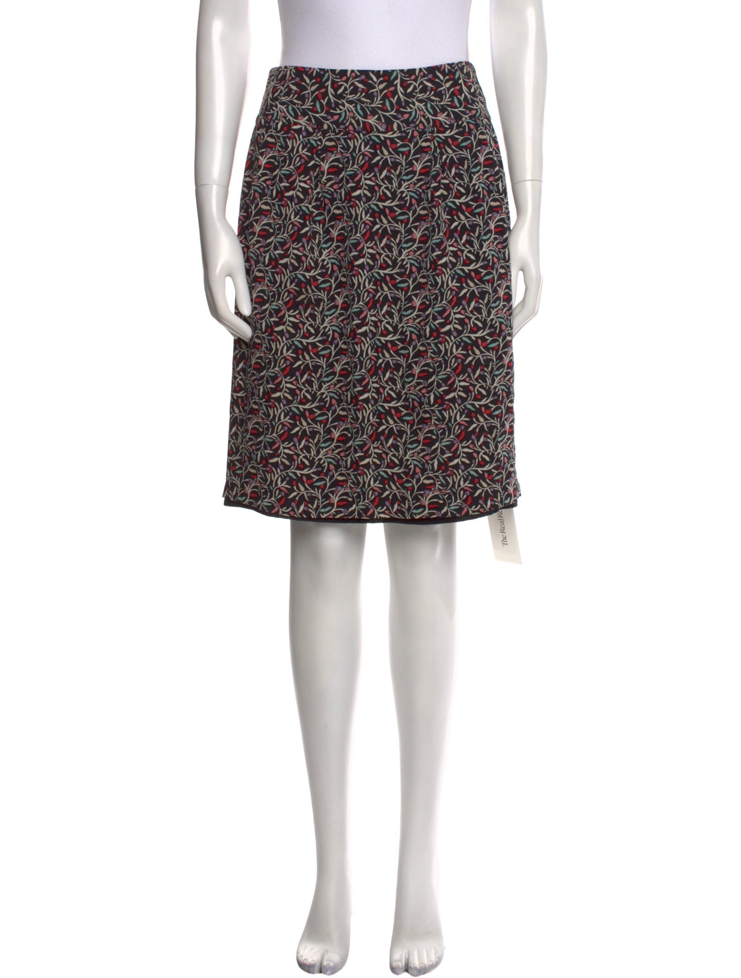 Cacharel Silk Knee-Length Skirt