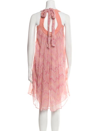 Cacharel Silk Knee-Length Dress