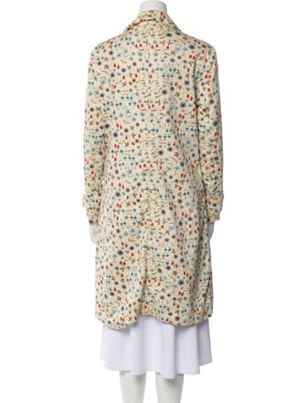 Cacharel Floral Print Coat
