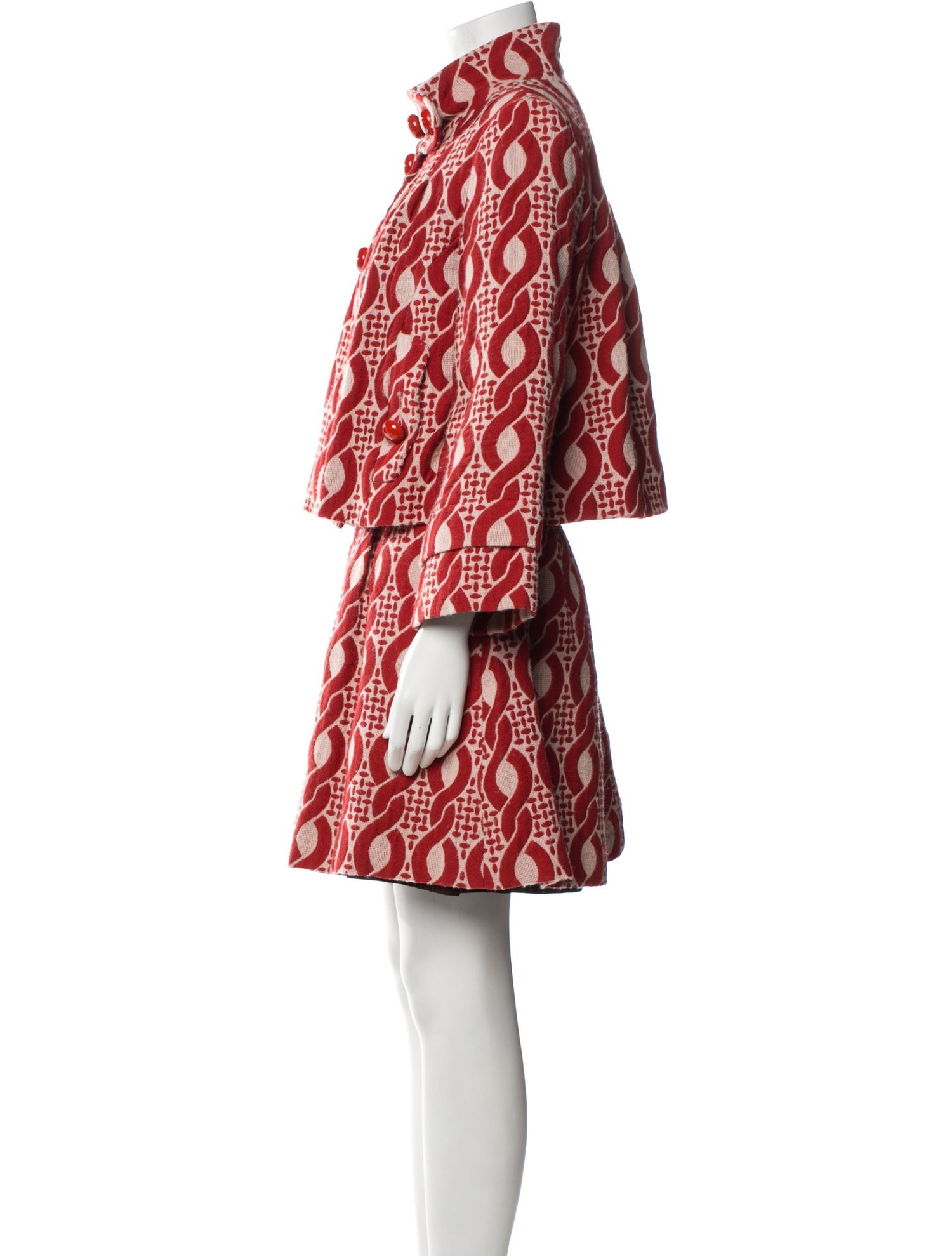 Cacharel Vintage Wool Skirt Suit