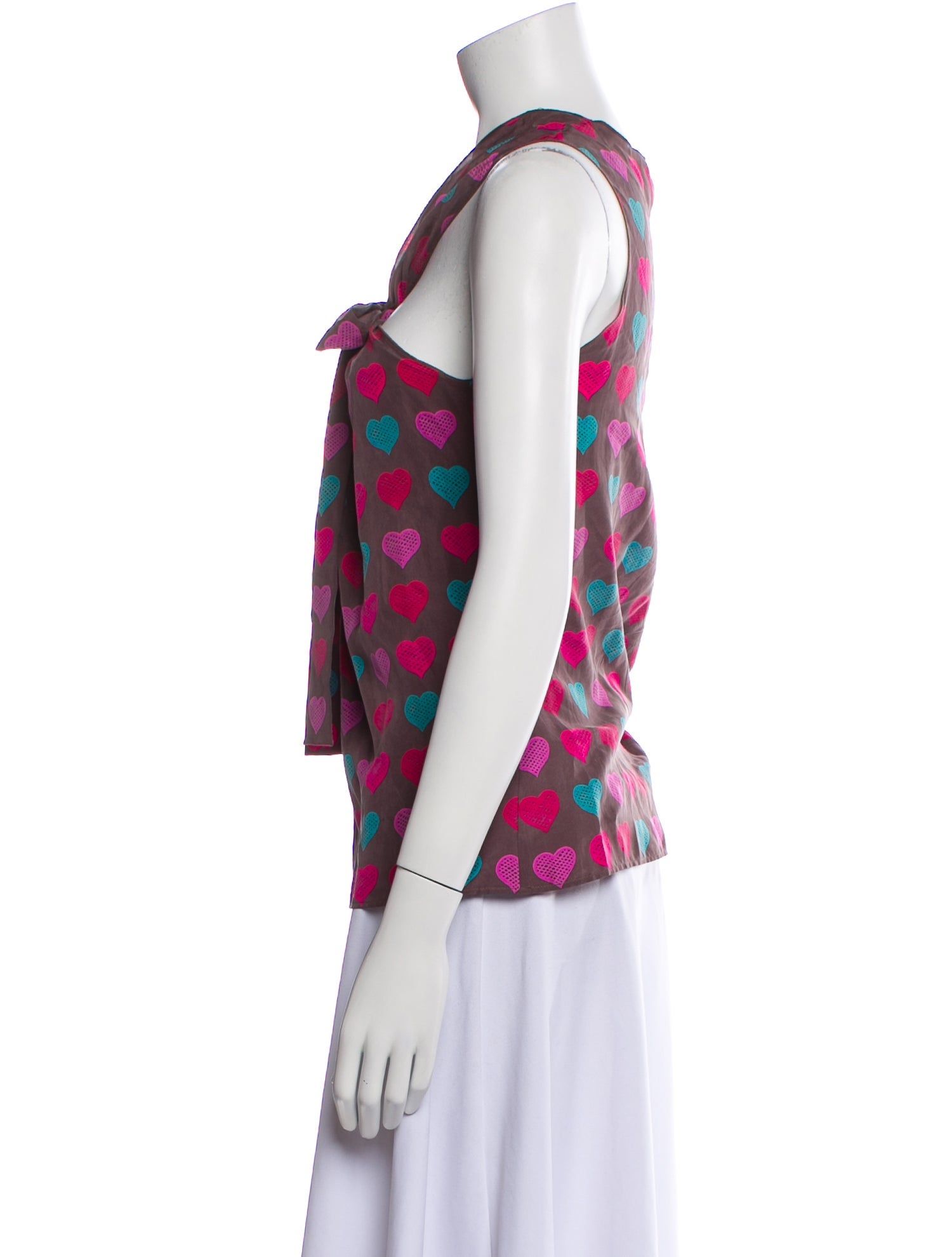 Cacharel Silk Printed Blouse