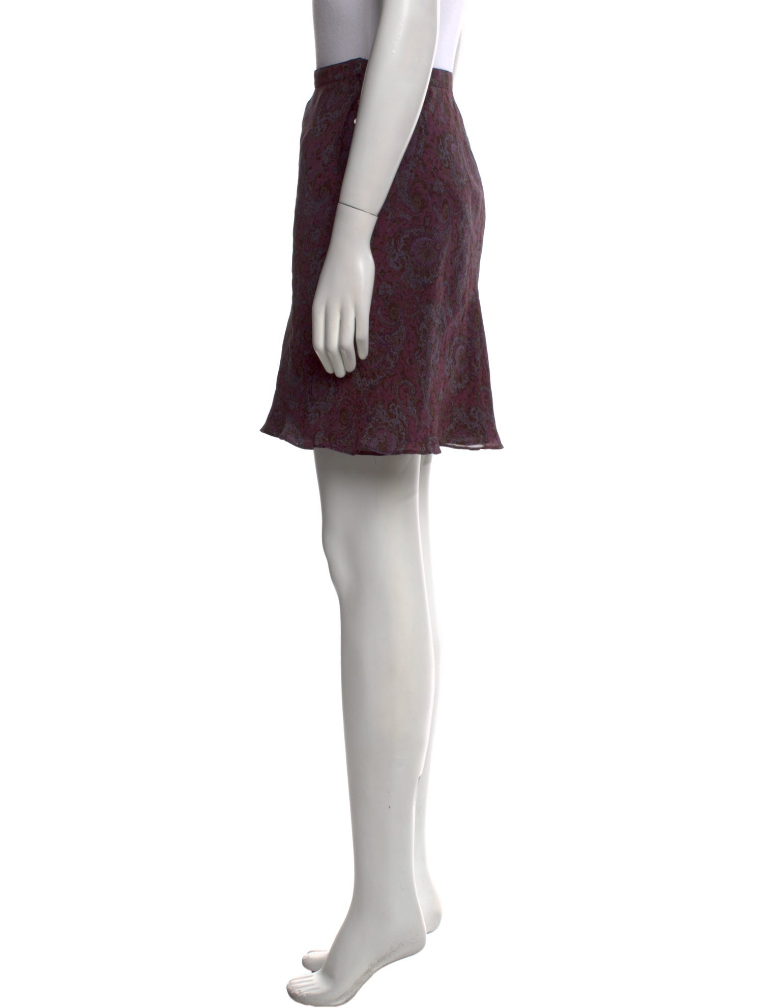 Cacharel Printed Mini Skirt