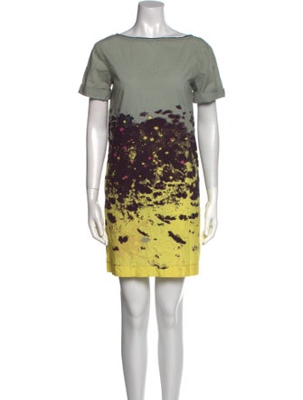 Cacharel Printed Mini Dress