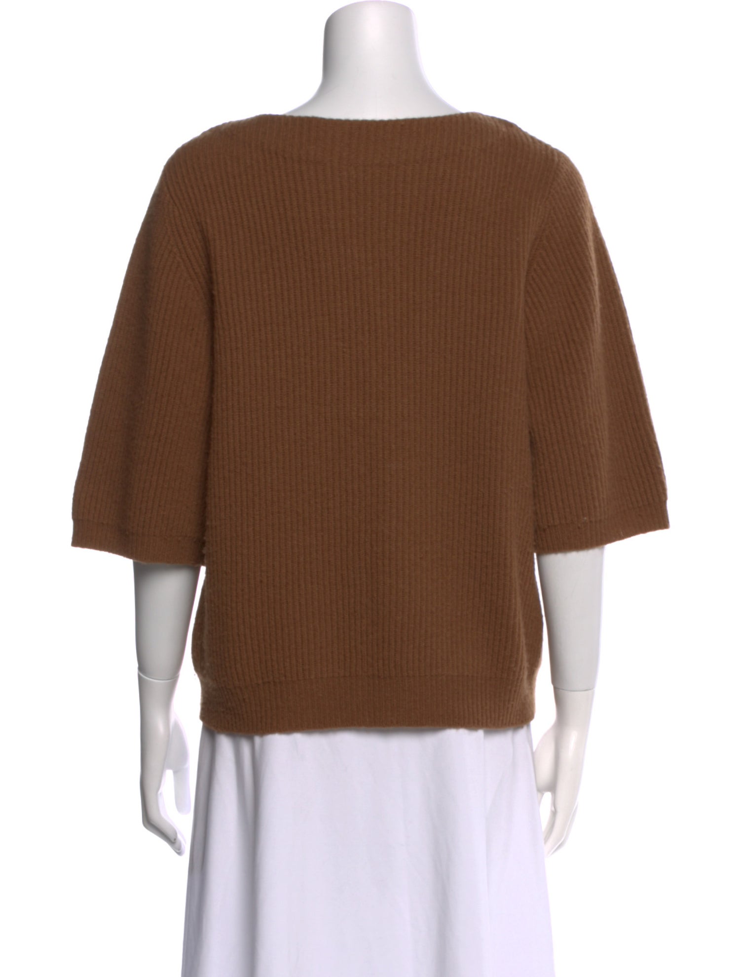 Cacharel Wool Bateau Neckline Sweater