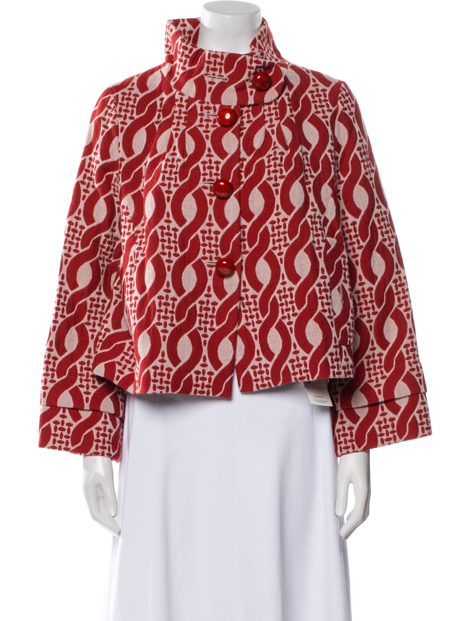 Cacharel Wool Printed Jacket