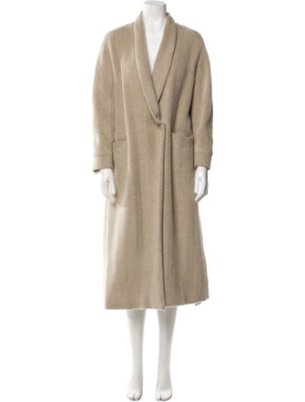 Cacharel Baby Alpaca Faux Fur Coat