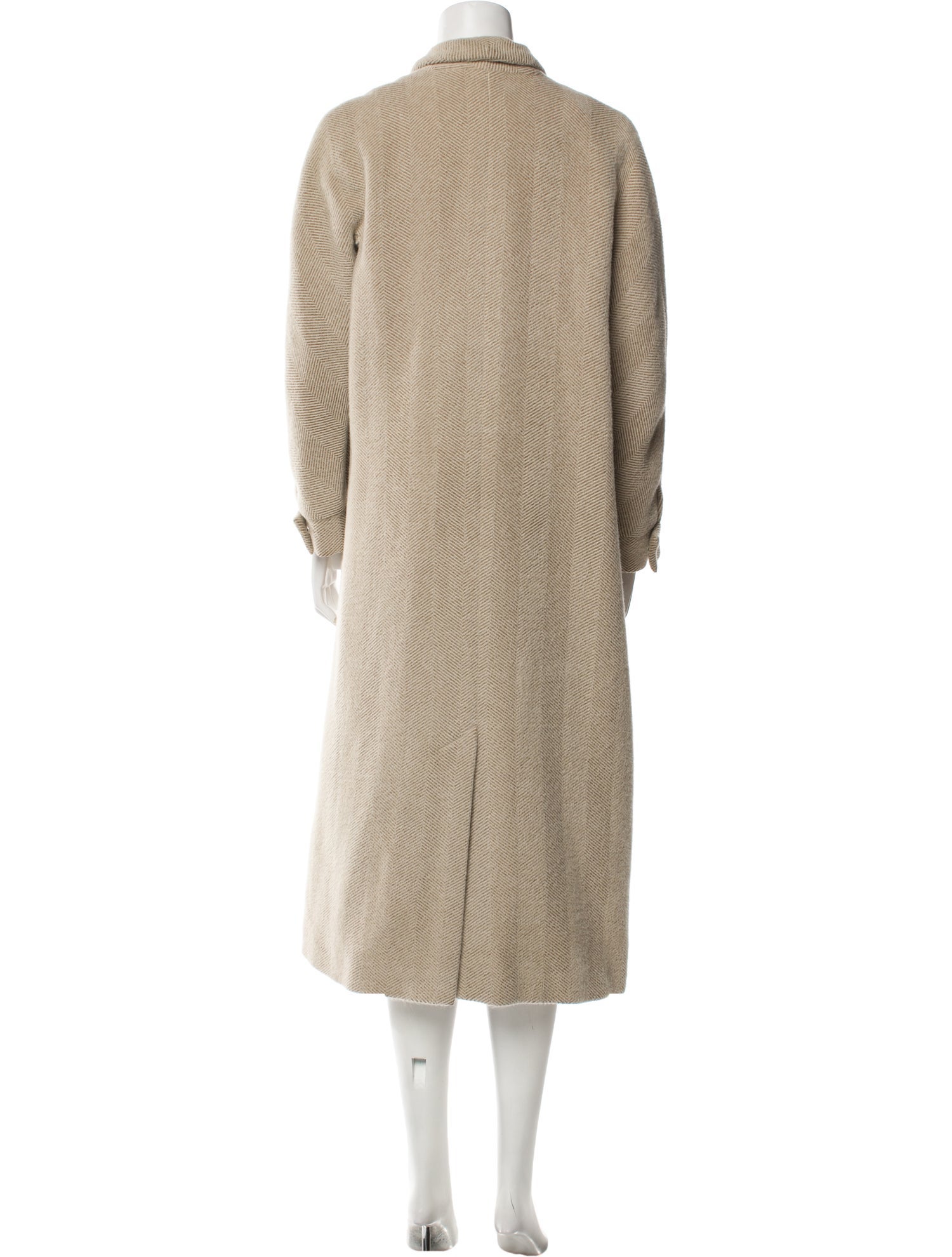 Cacharel Baby Alpaca Faux Fur Coat