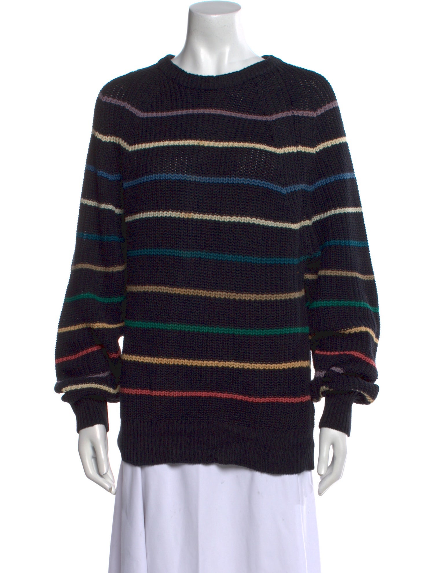 Cacharel Alpaca Striped Sweater