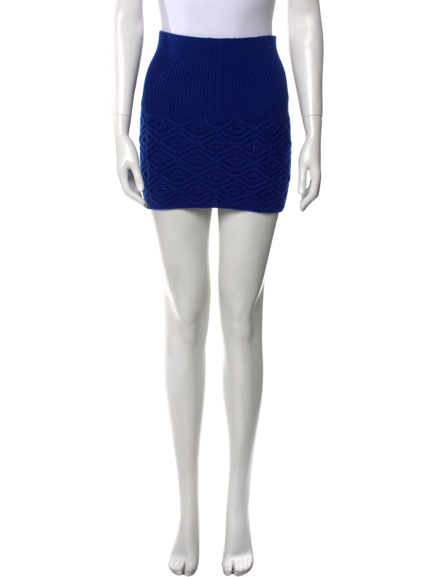 Cacharel Merino Wool Mini Skirt