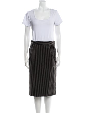 Cacharel Striped Skirt Suit