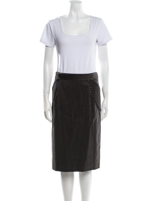 Cacharel Striped Skirt Suit