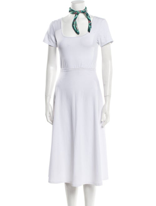 Cacharel Silk Floral Print Scarf