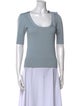 Cacharel Wool Scoop Neck Top