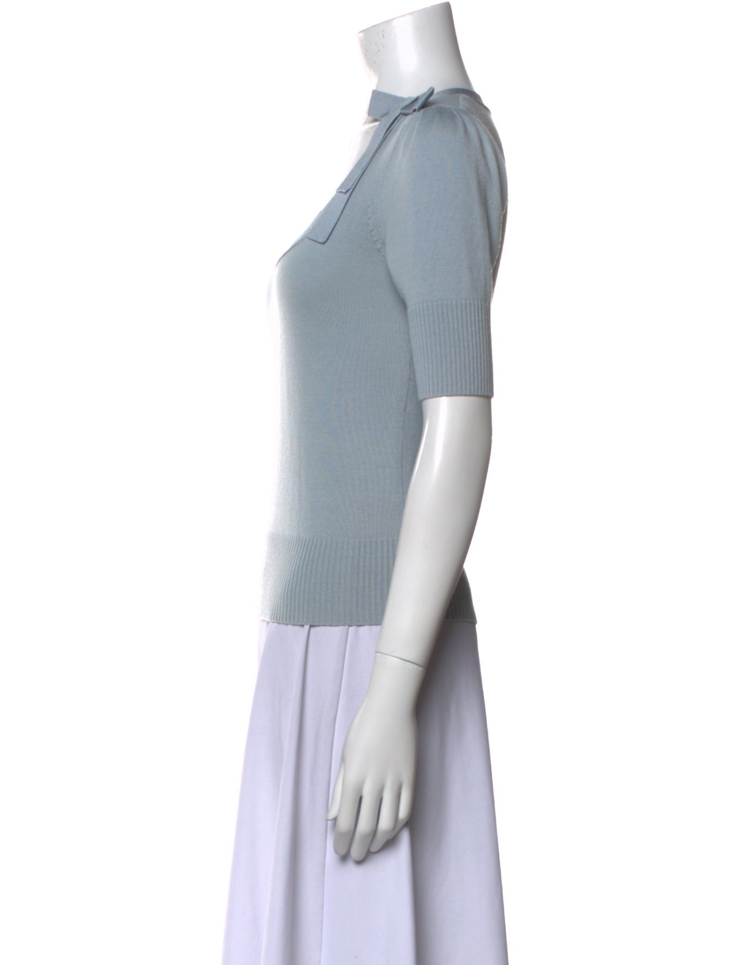 Cacharel Wool Scoop Neck Top