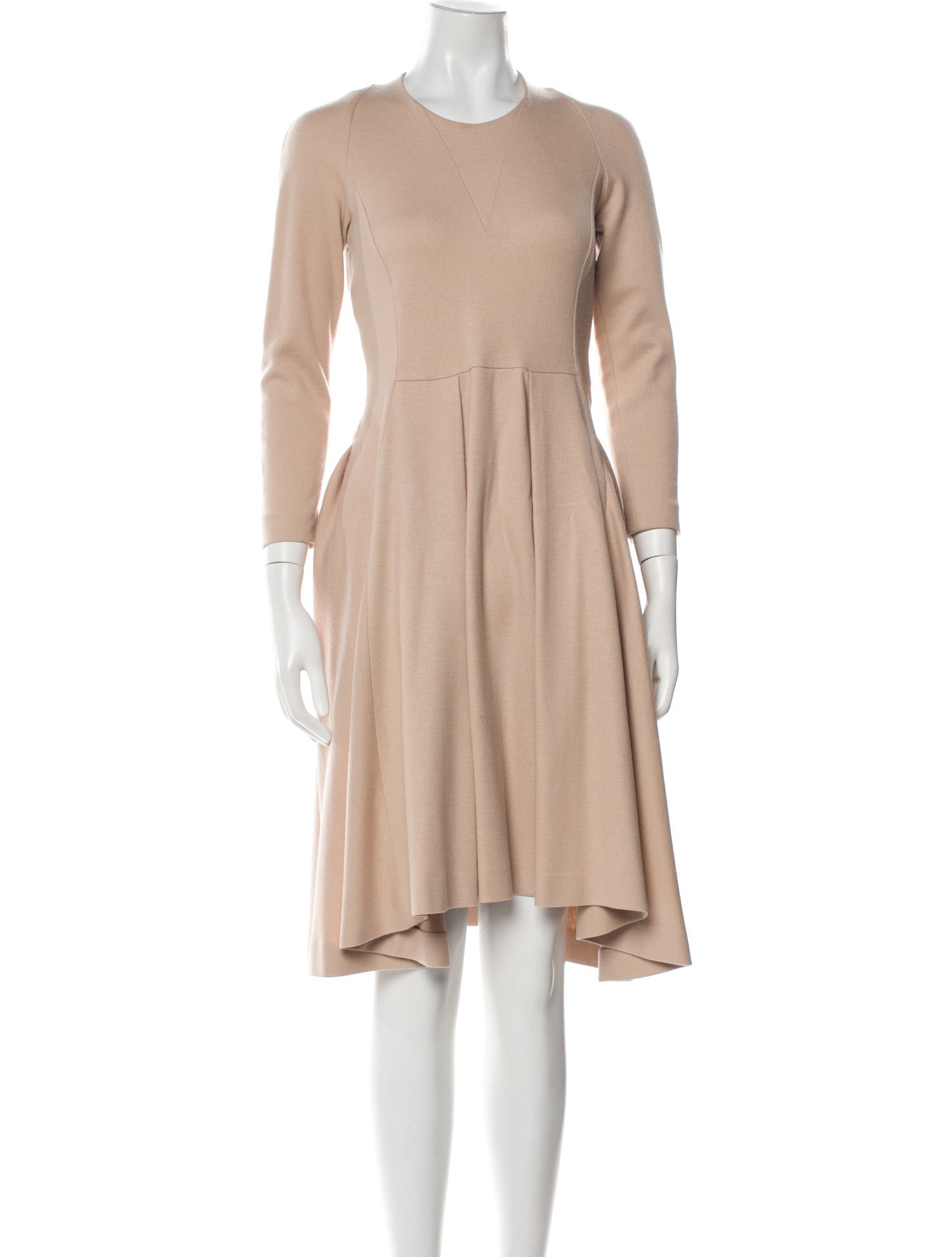 Cacharel Wool Knee-Length Dress