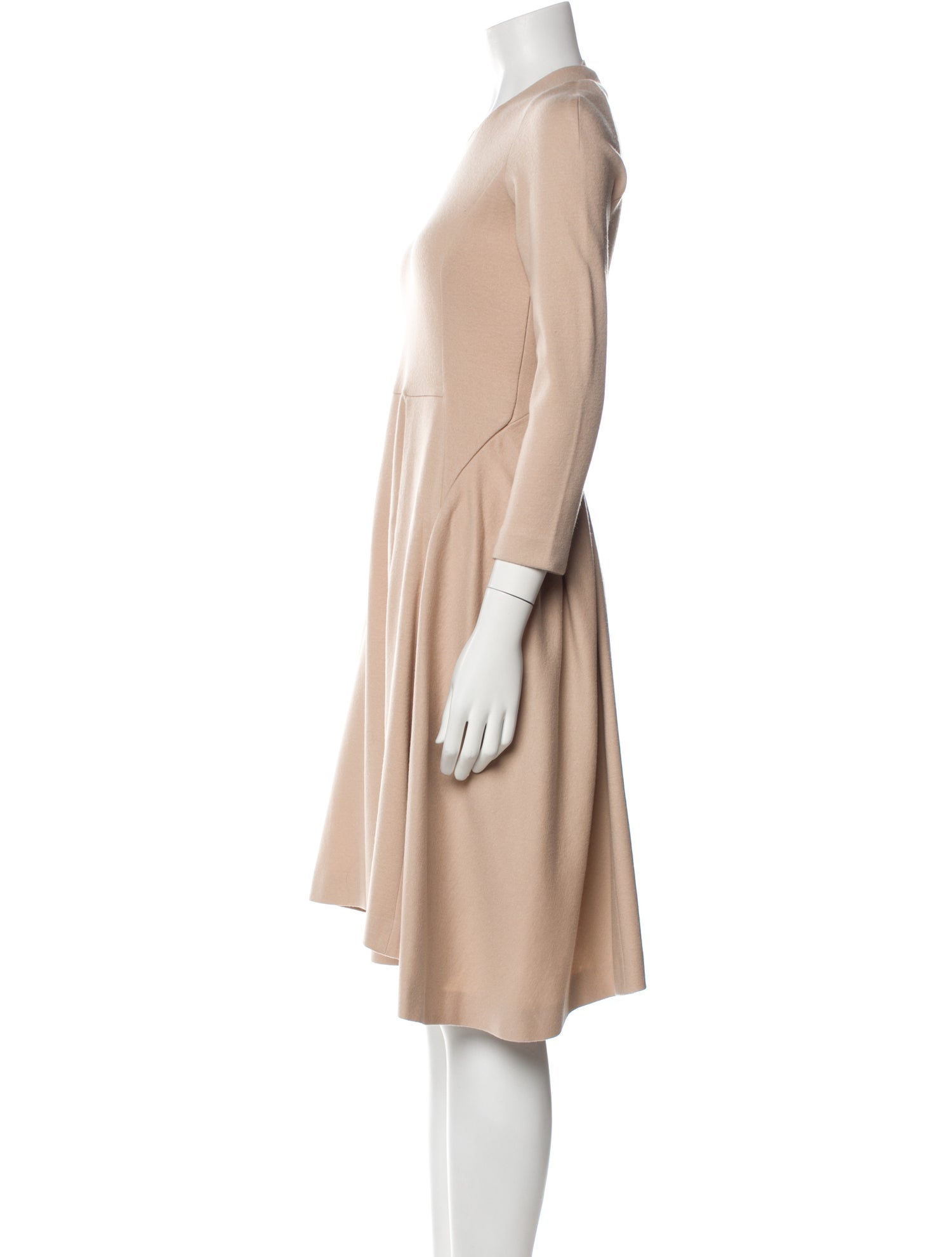 Cacharel Wool Knee-Length Dress