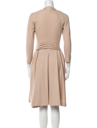 Cacharel Wool Knee-Length Dress