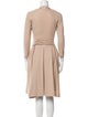 Cacharel Wool Knee-Length Dress
