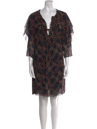 Cacharel Silk Mini Dress