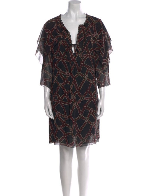 Cacharel Silk Mini Dress