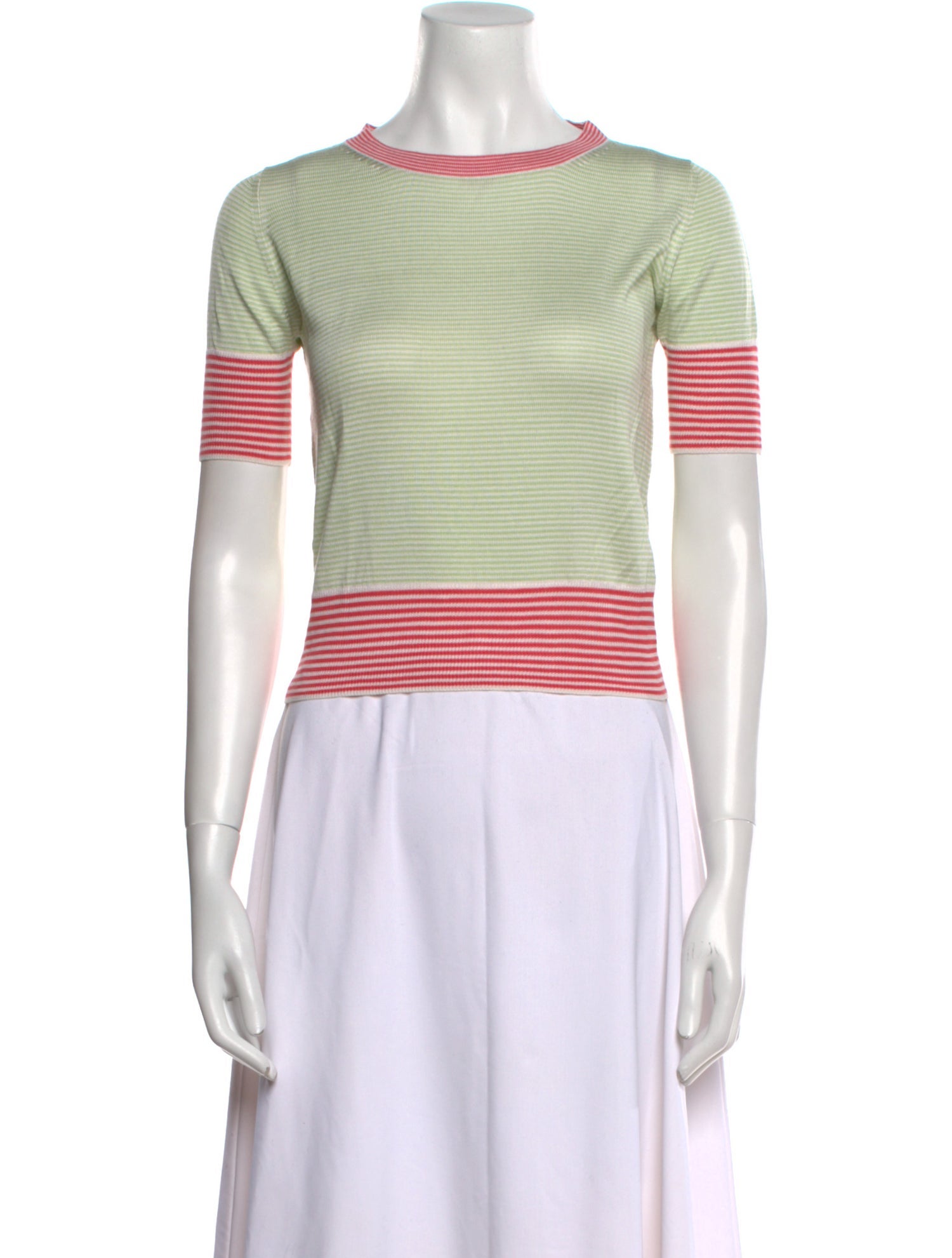 Cacharel Silk Striped Sweater