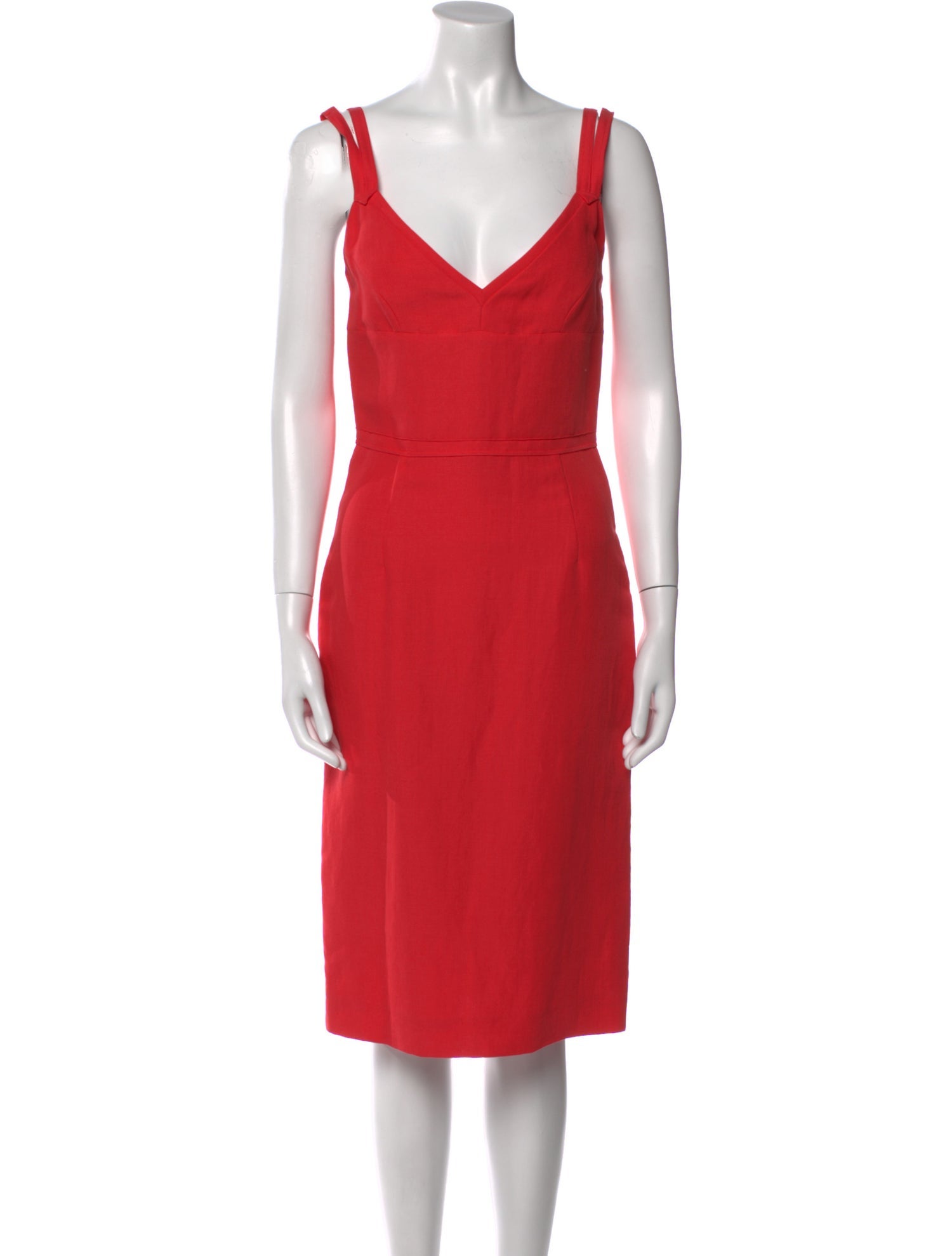 Cacharel Square Neckline Knee-Length Dress w/ Tags