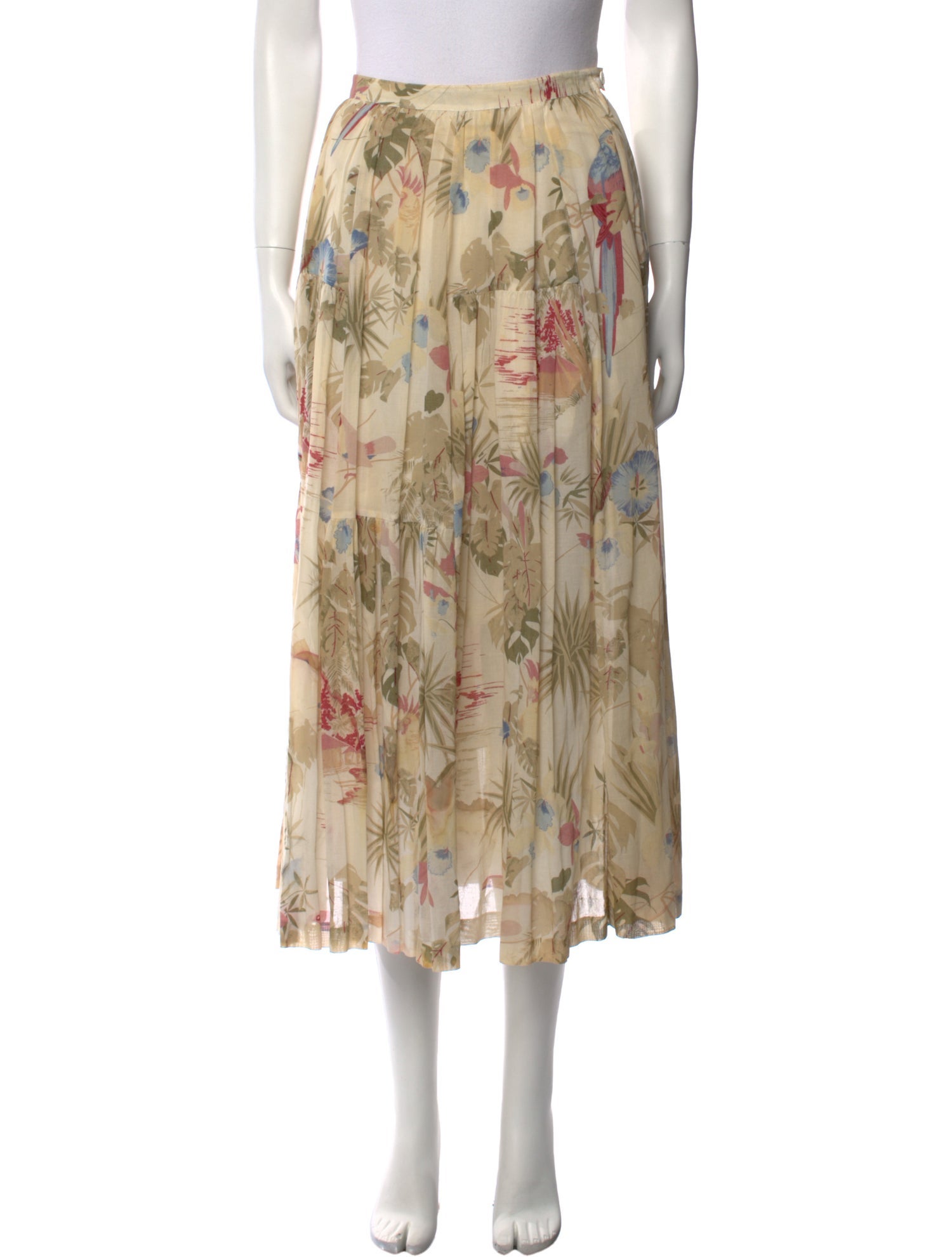 Cacharel Vintage Midi Length Skirt