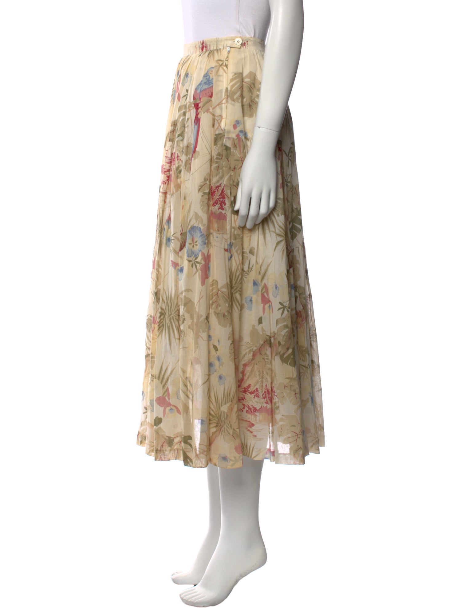 Cacharel Vintage Midi Length Skirt