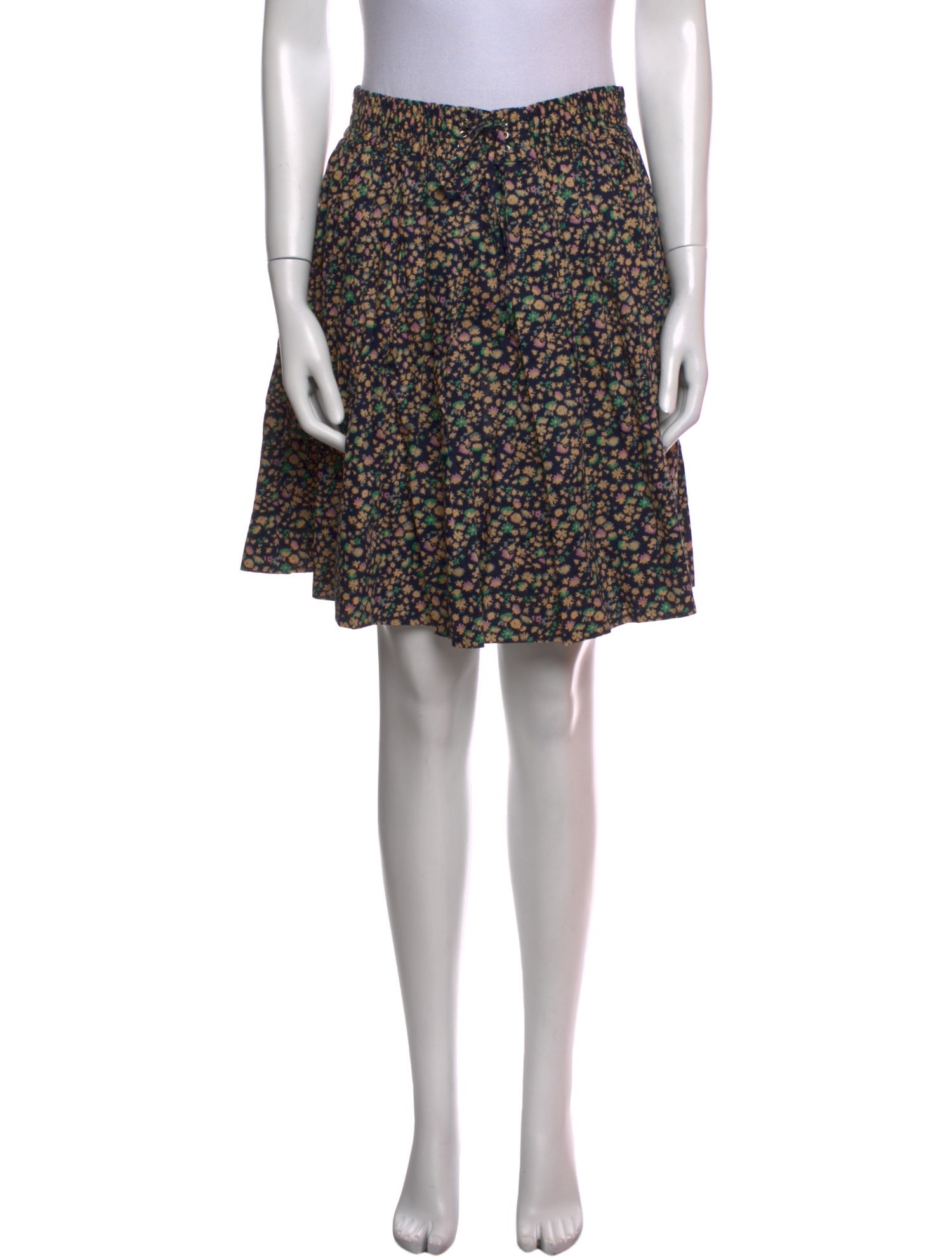 Cacharel Floral Print Mini Skirt