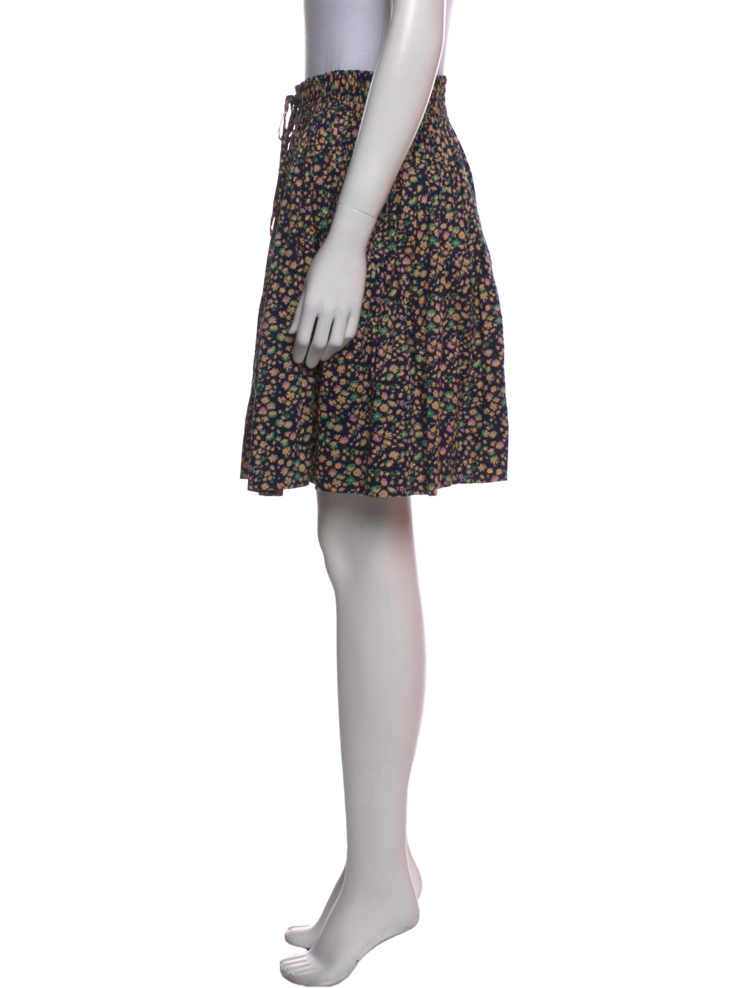 Cacharel Floral Print Mini Skirt