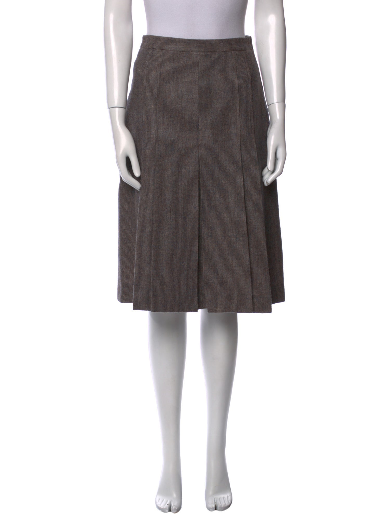 Cacharel Wool Knee-Length Skirt