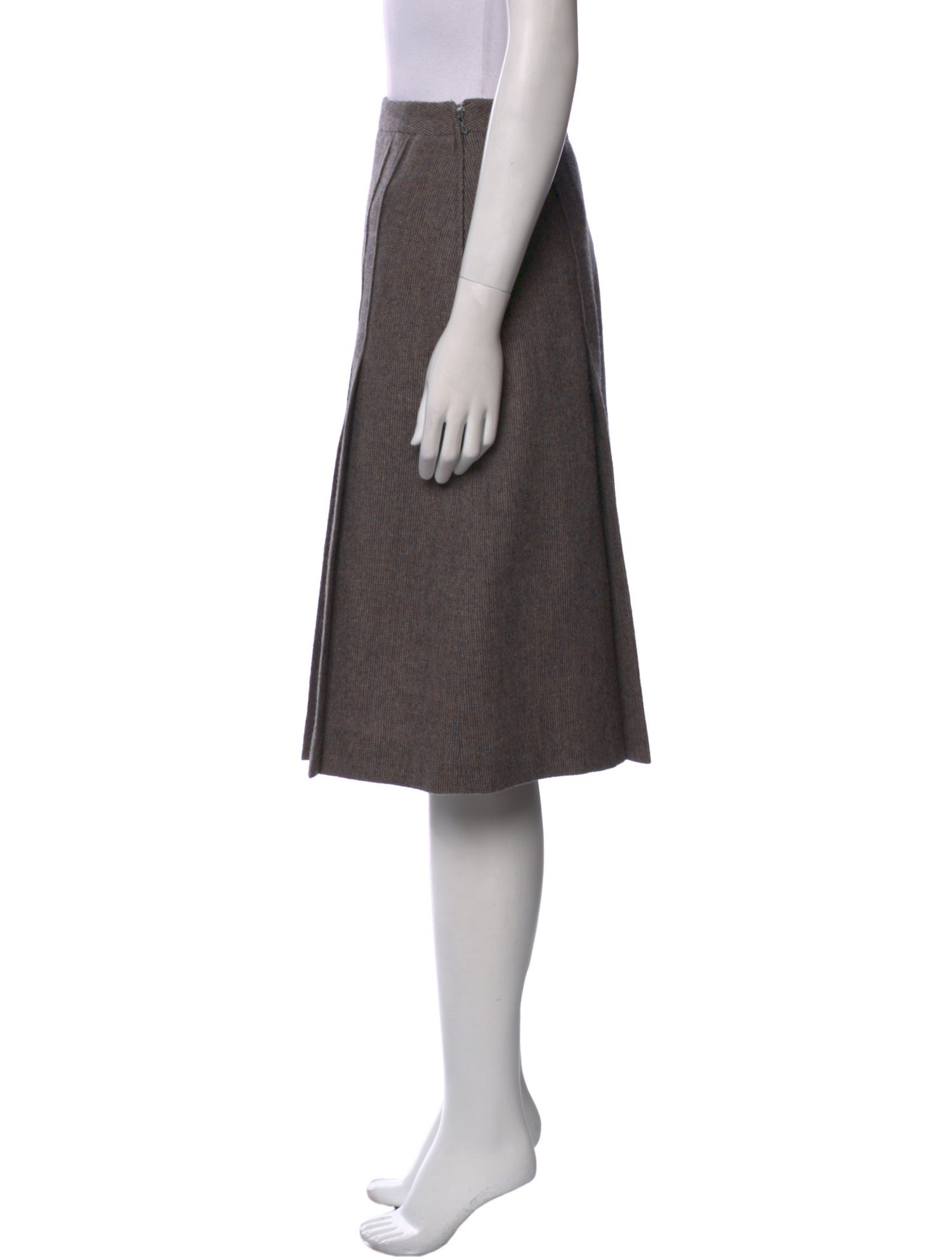 Cacharel Wool Knee-Length Skirt