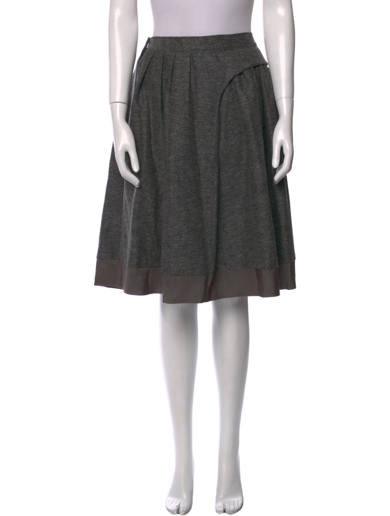 Cacharel Virgin Wool Knee-Length Skirt