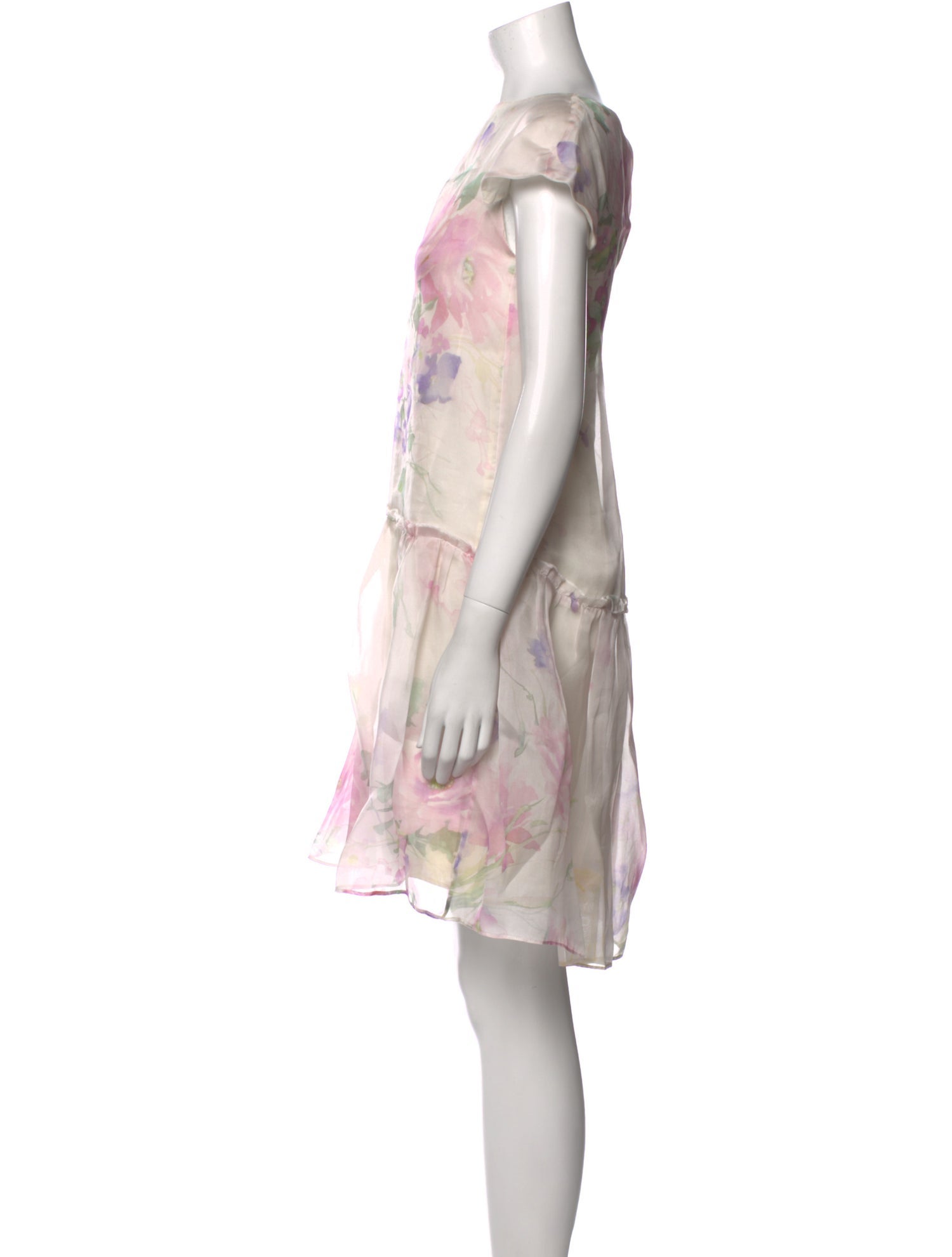 Cacharel Silk Knee-Length Dress