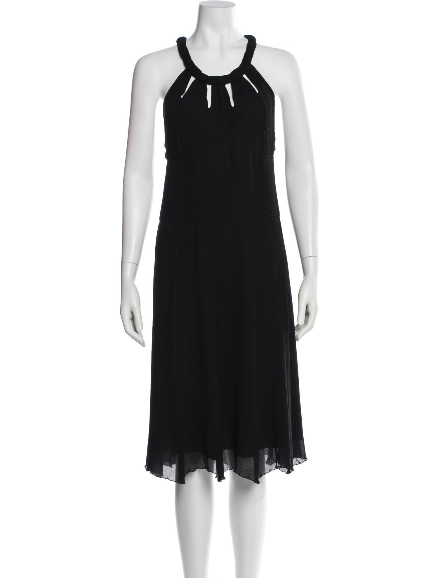 Cacharel Silk Midi Length Dress