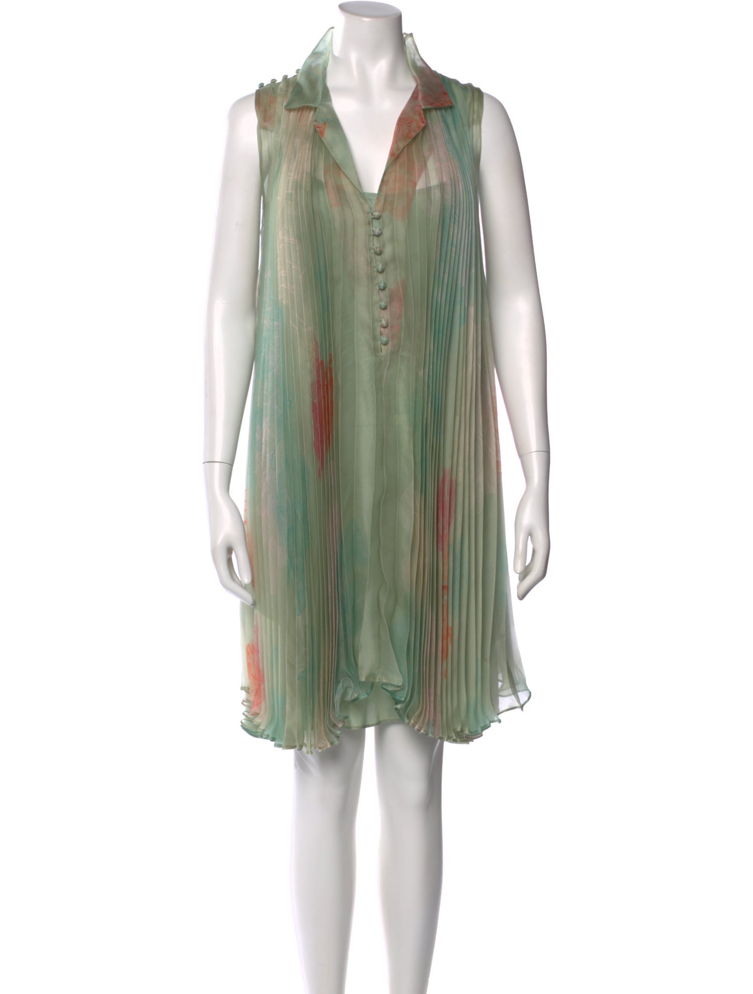 Cacharel Silk Mini Dress
